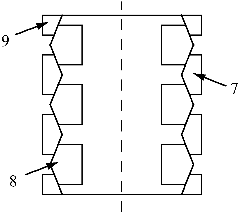 Earthquake non-loss and self-resetting energy-dissipation device for swing core