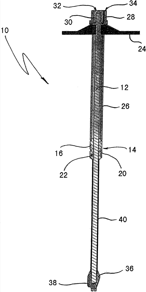 Improved sliding anchor