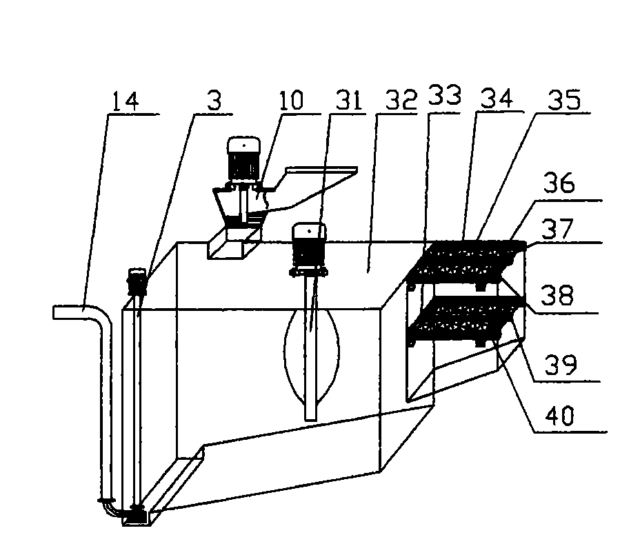 Multifunctional device for treating and converting pollutants into energy resource