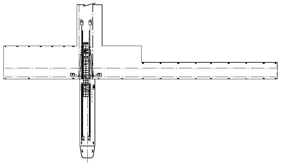 Single pile jacking and slipping boarding process