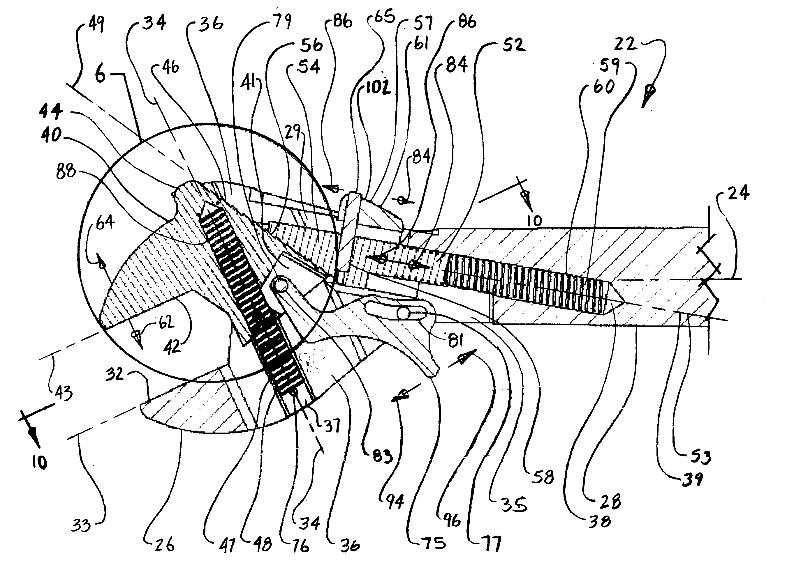 Adjustable wrench