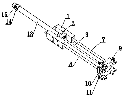 Sleeving device for screw quenching