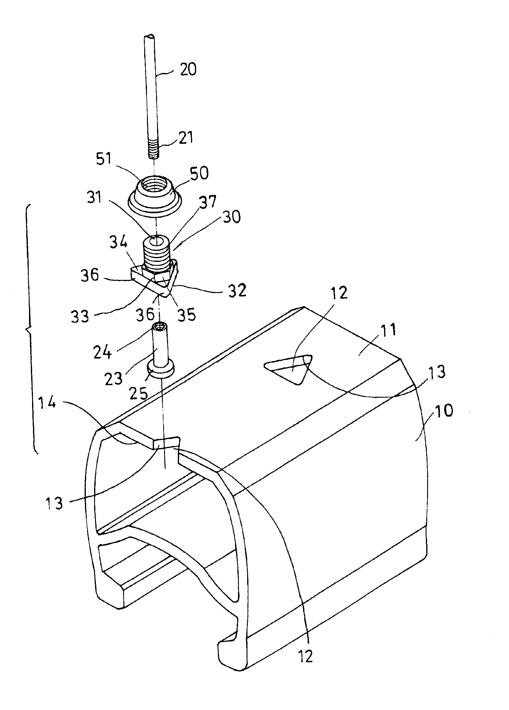 Wheel having detachably securing spokes