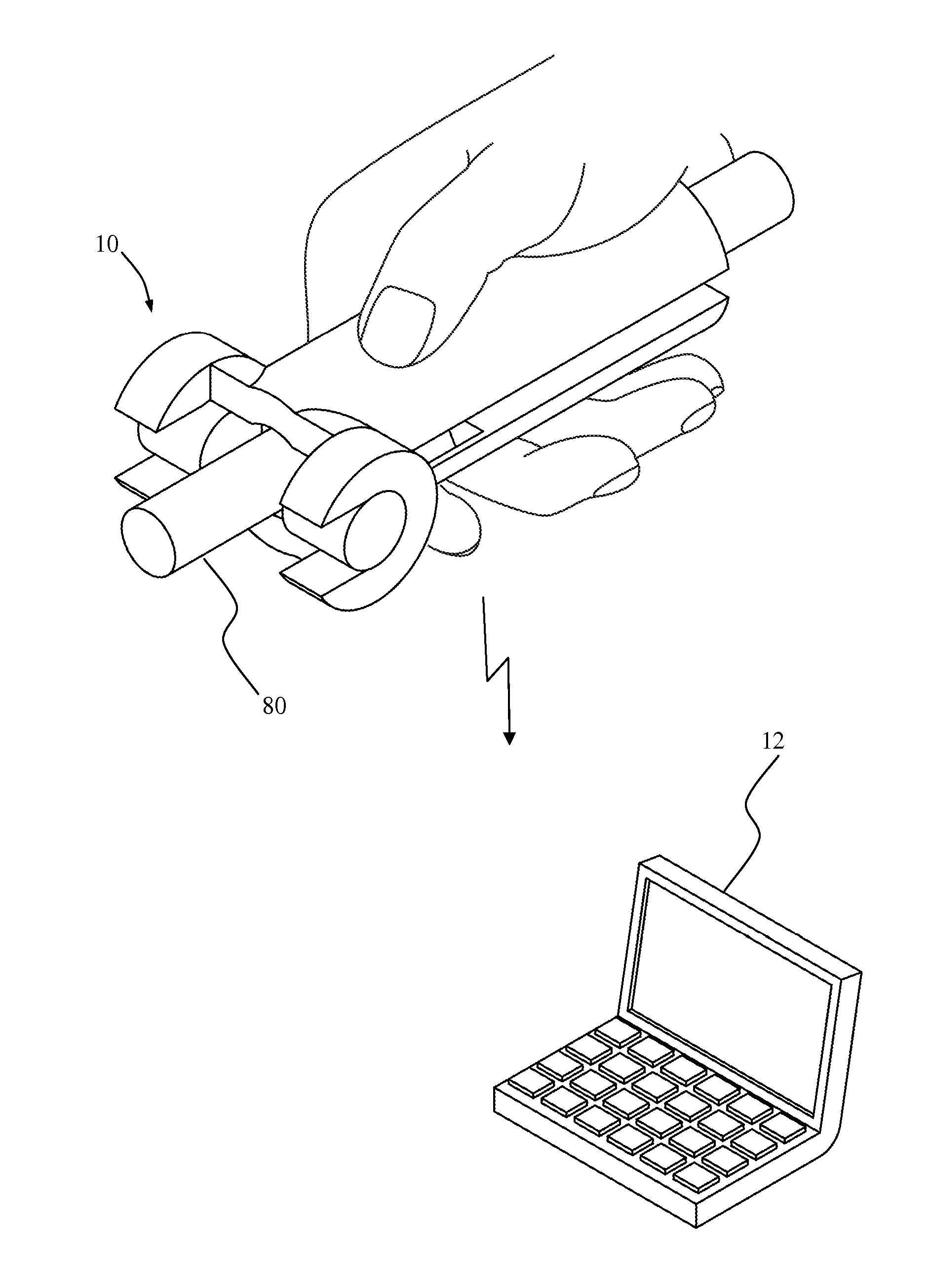 Simplified handgrip for assessment of colonoscope manipulation