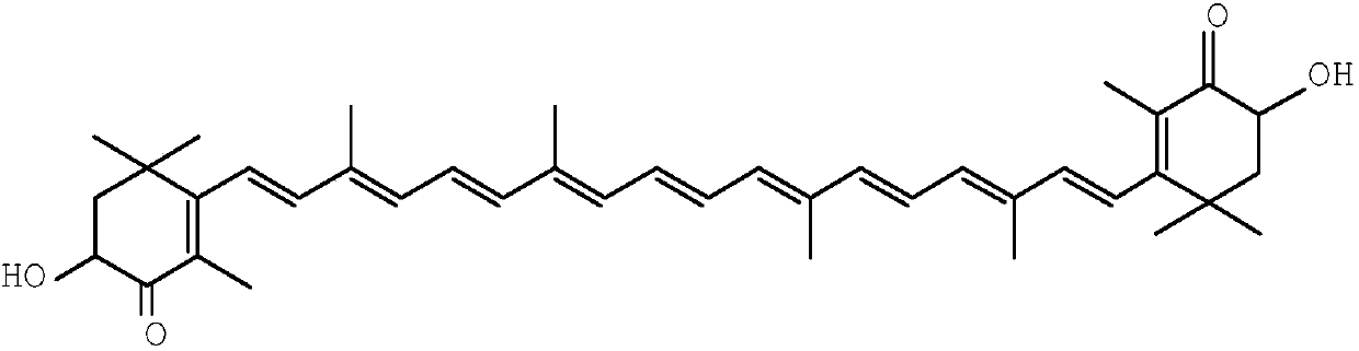 Method for synthesizing astaxanthin intermediate