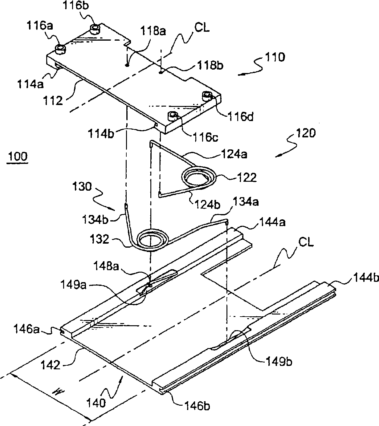 Sliding mechanism apparatus and appliance integrated with the same