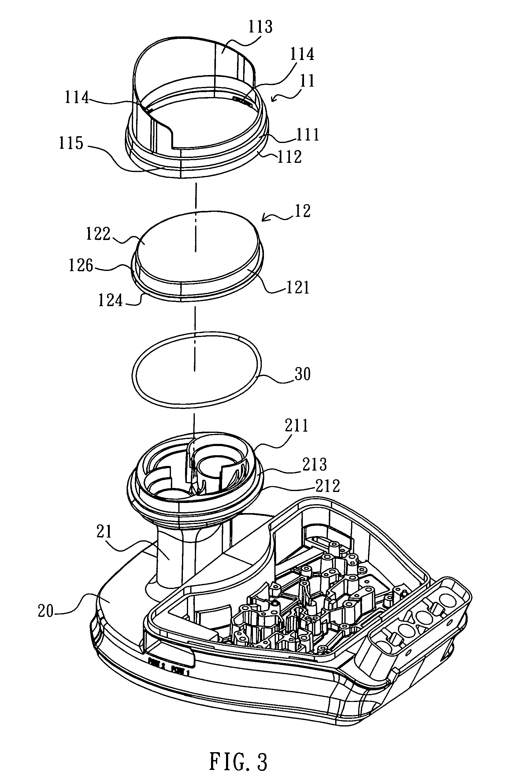 Waterproof mechanism for satellite antenna