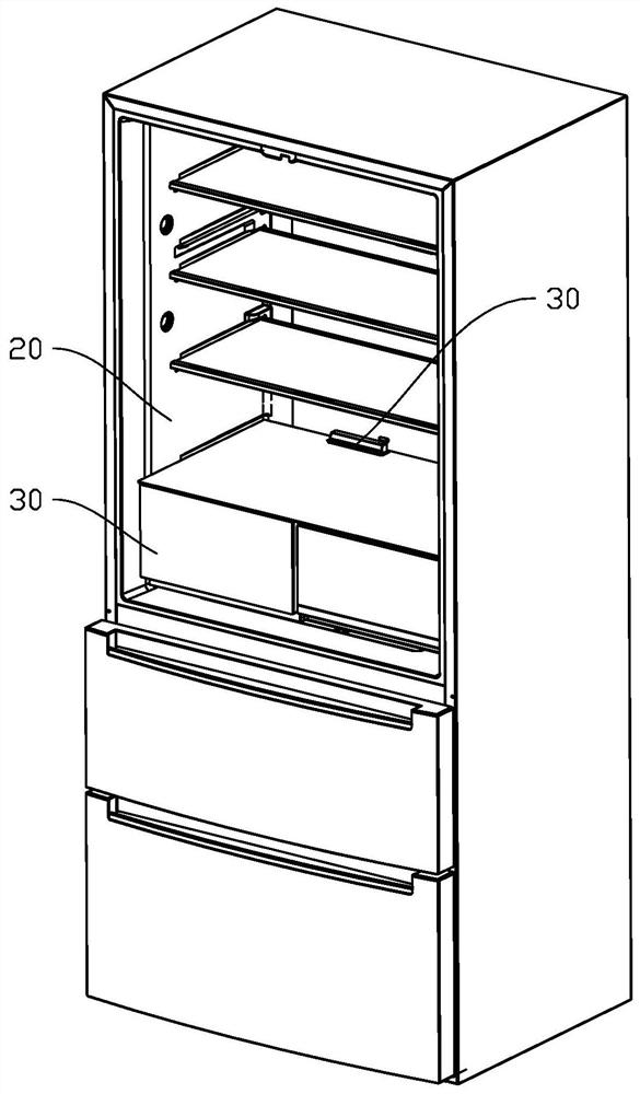 Deoxidizing assembly, storage device and refrigerator