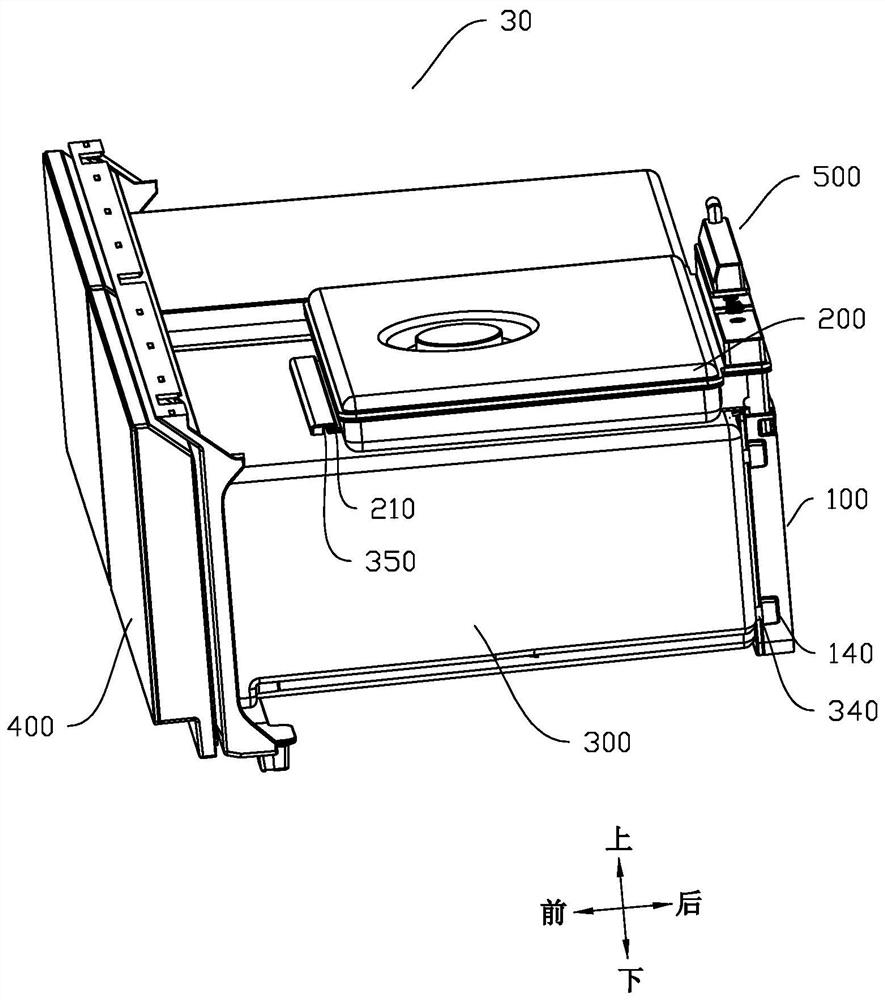 Deoxidizing assembly, storage device and refrigerator