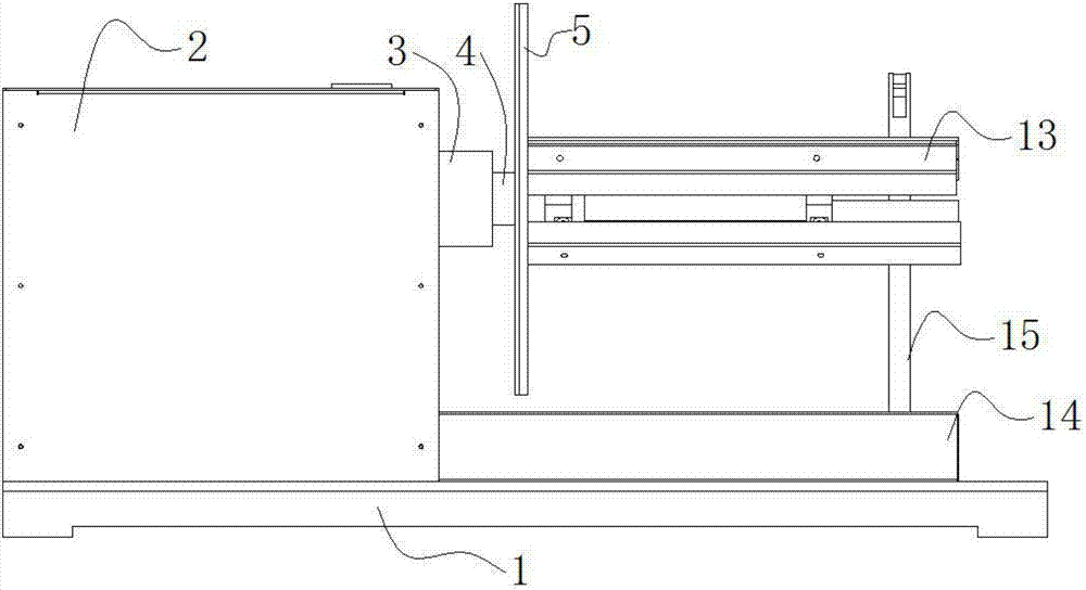 Novel cloth wind-up device