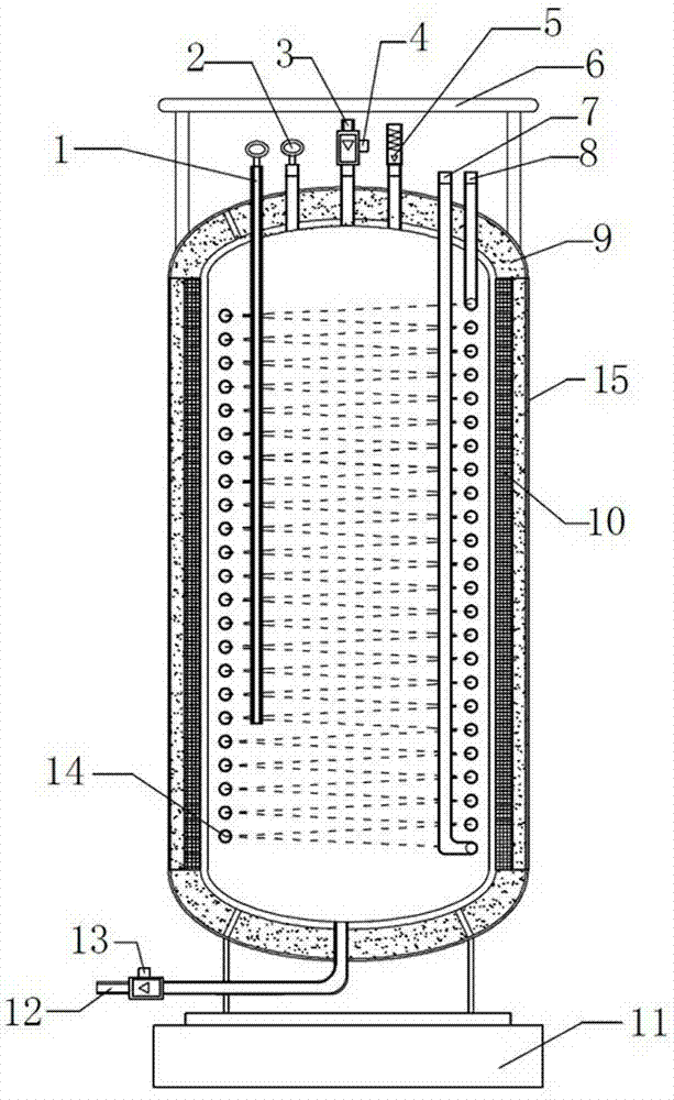 Method for purifying sulfur hexafluoride and purifying and solidifying tank of sulfur hexafluoride