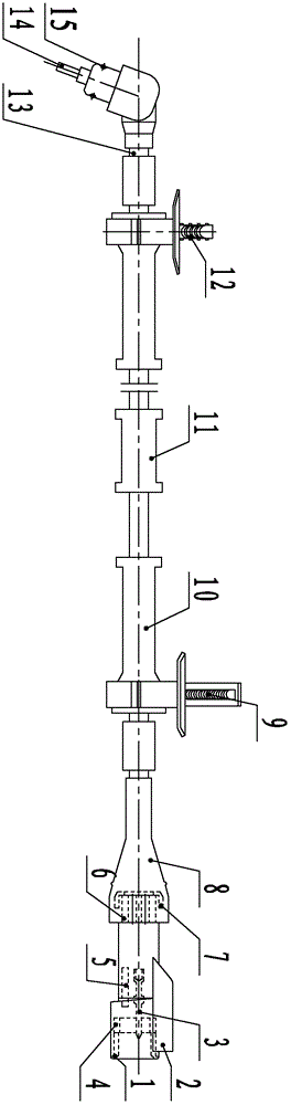 Automobile wheel speed sensor