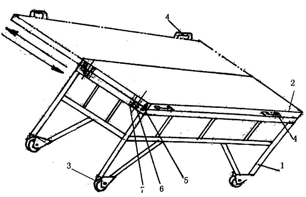 Safety patient transferring operating bed