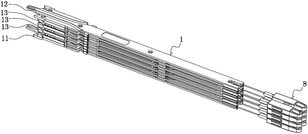 Electromagnetic valve module of high-speed jacquard machine