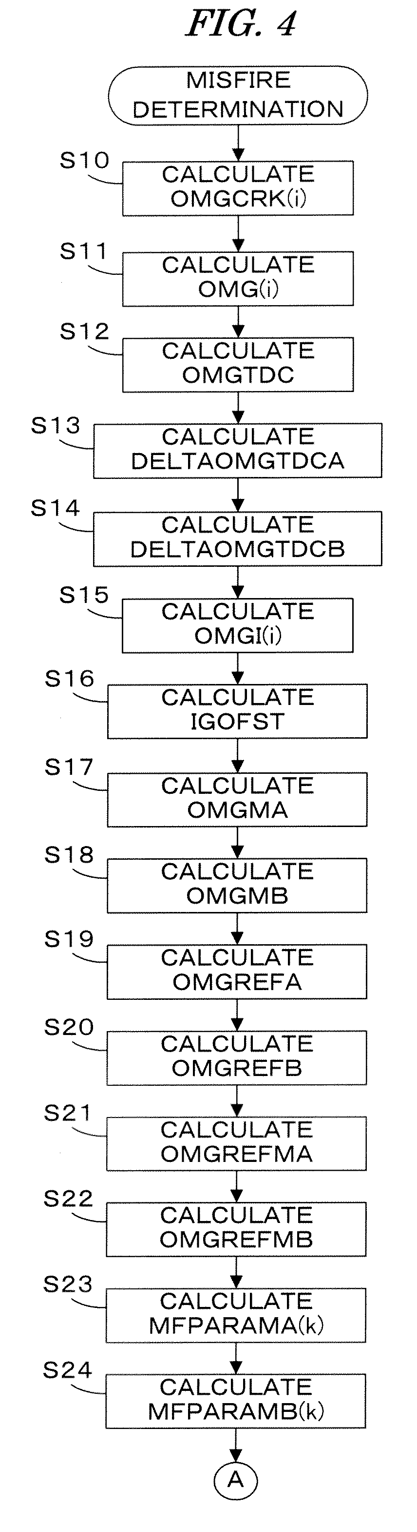 Misfire detecting apparatus for internal combustion engine