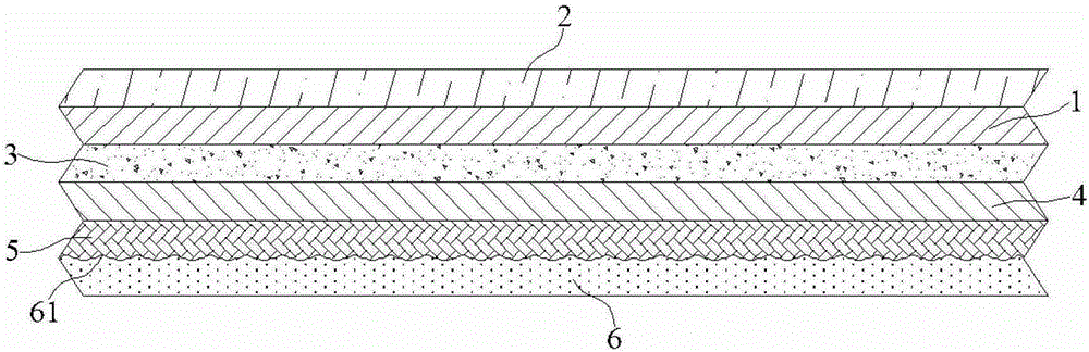 Anti-scratch matte anti-static release paper