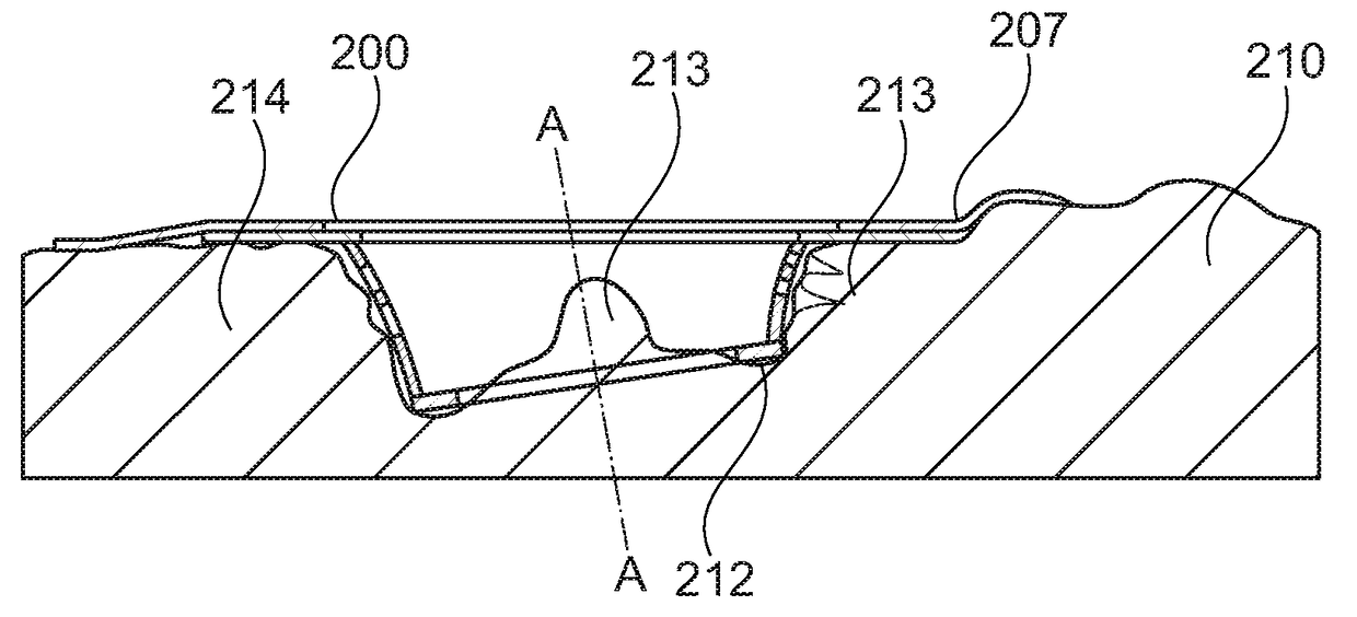 Convex supporting device