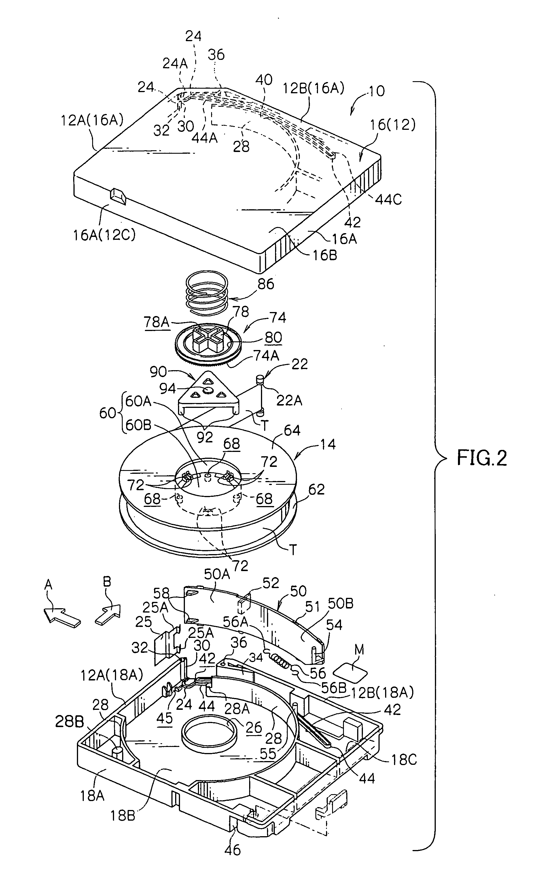 Recording tape cartridge