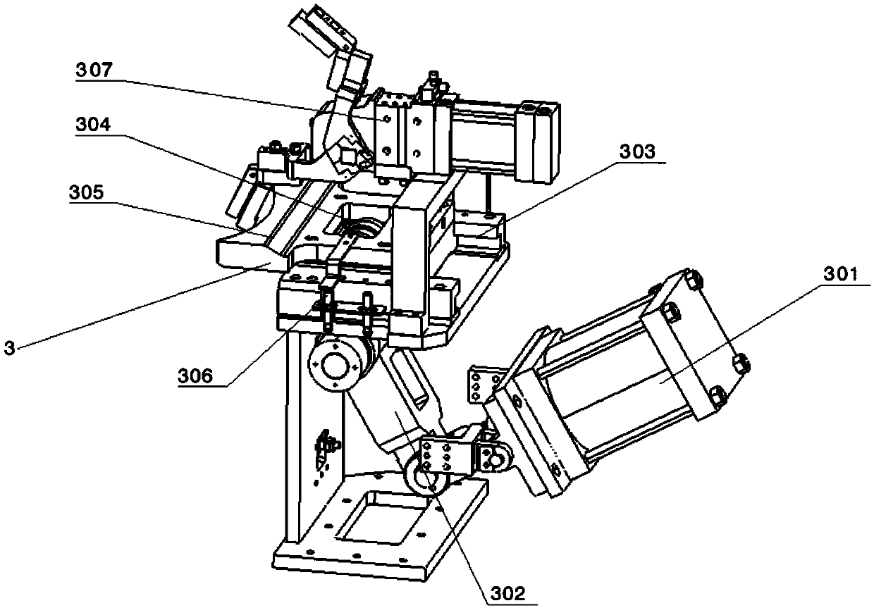 Pre-edge-rolling device