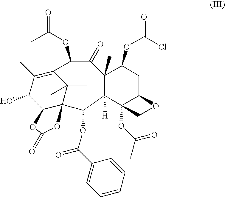 Process for the preparation of a taxane derivative