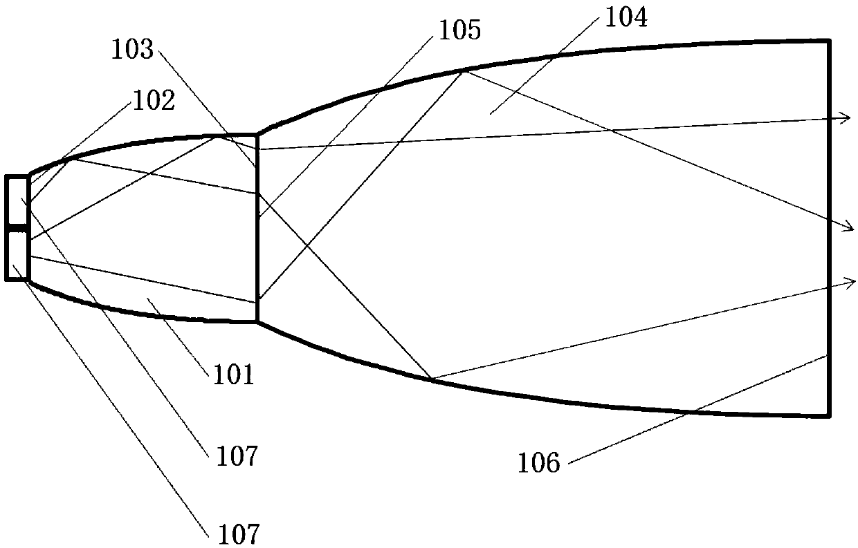 Light mixing, color mixing and light condensing light ray extraction apparatus for lighting