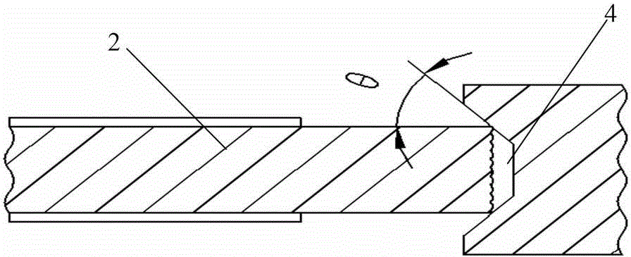 Method for shaping table surface of semiconductor chip