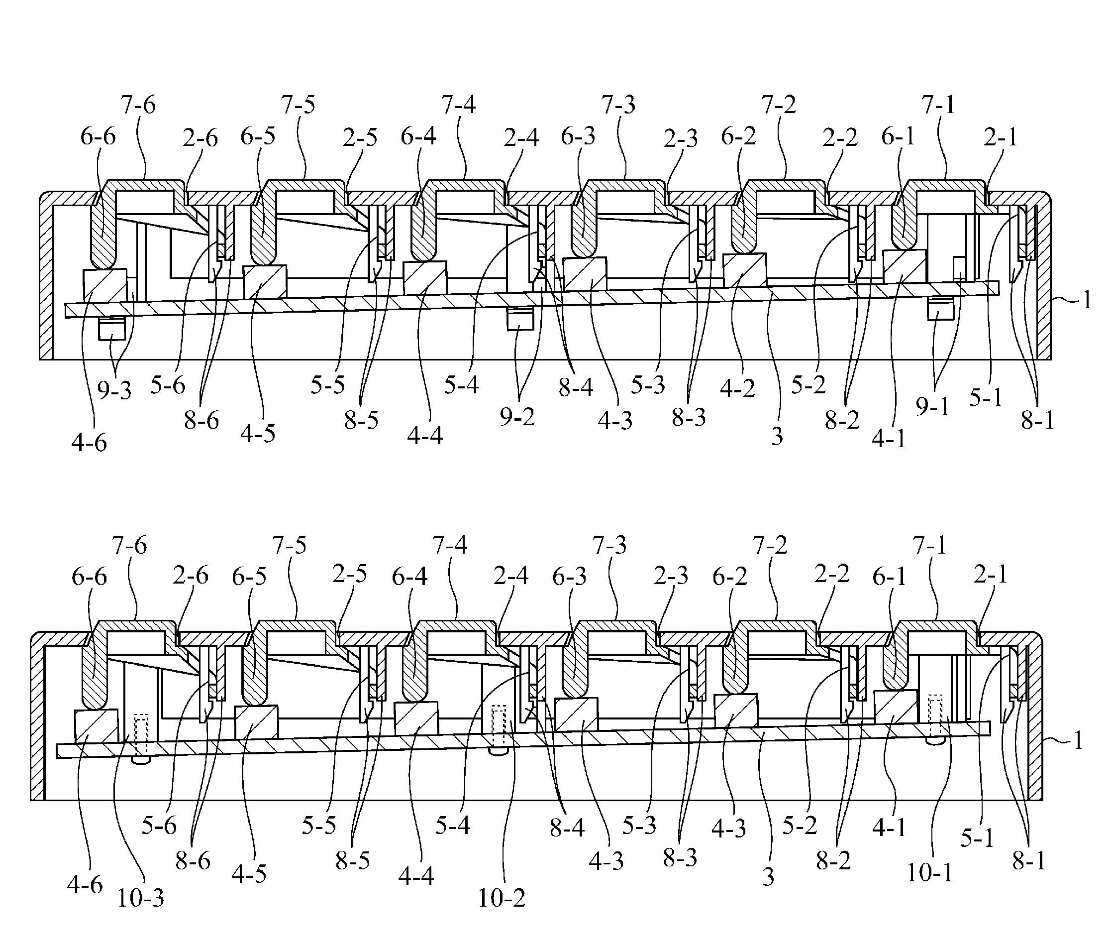 Push button structure