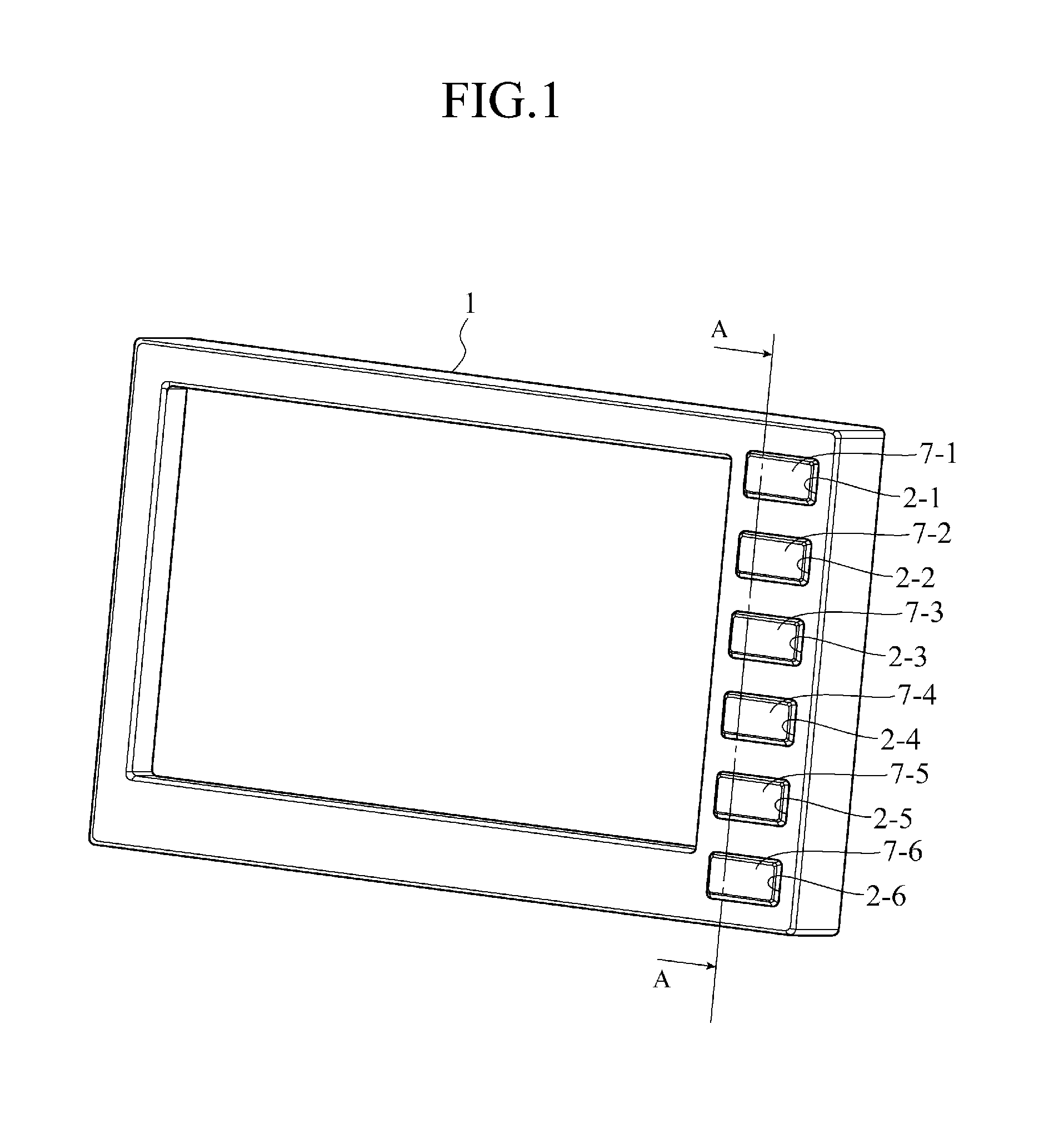 Push button structure