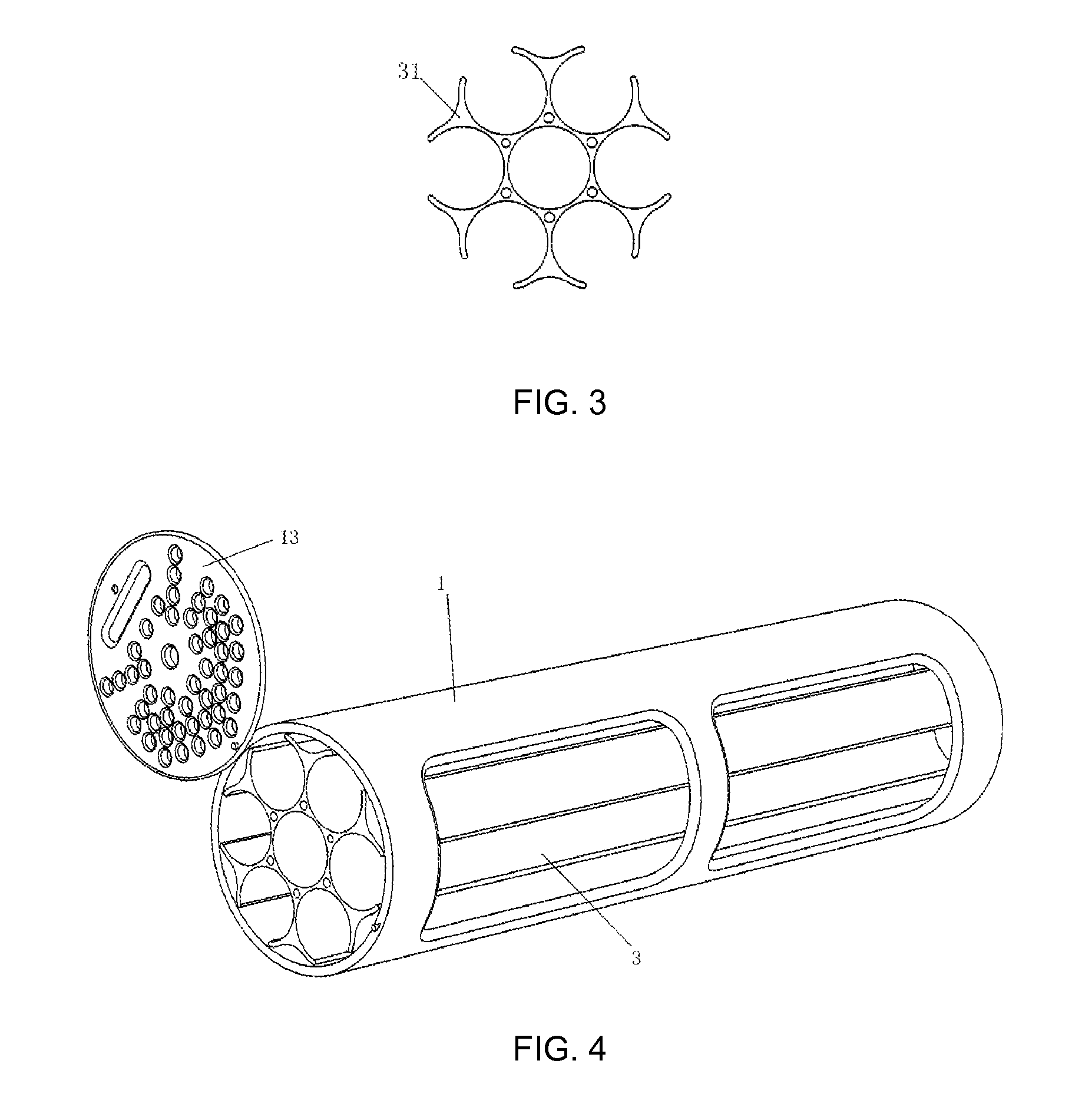 Material container for ultra-high pressure food processing