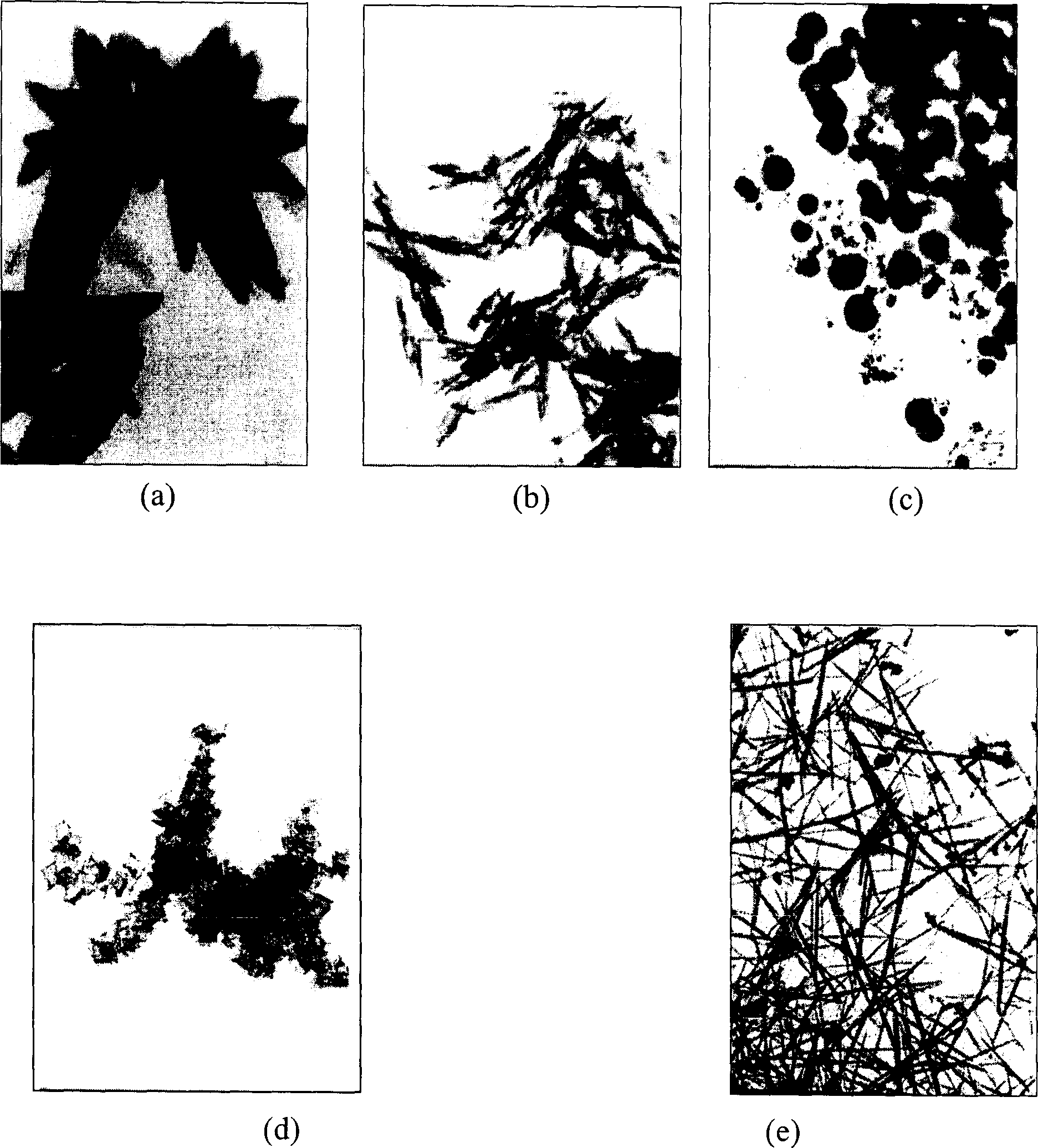 Method for preparing calcium carbonate with actual forms