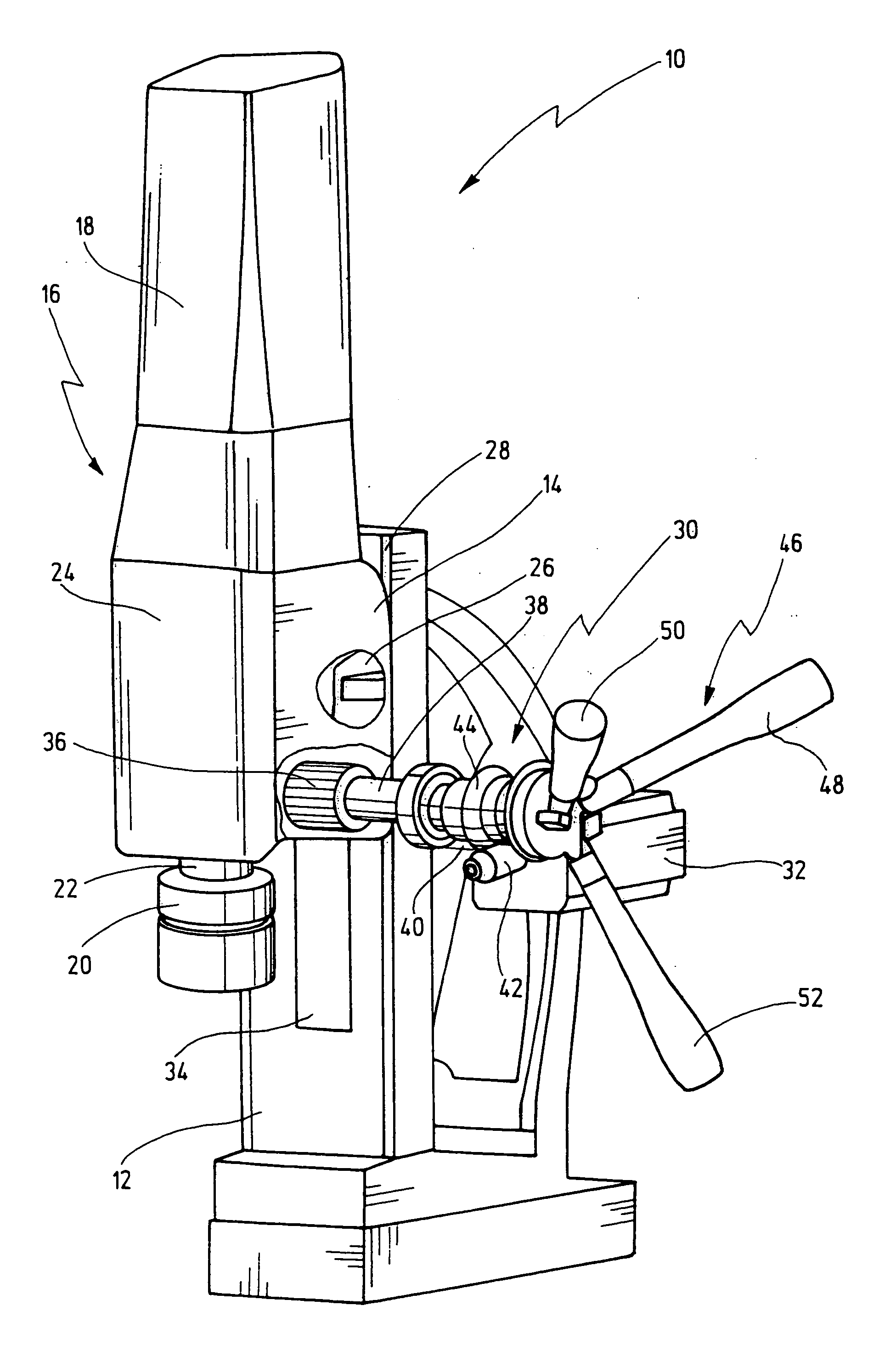 Drilling machine