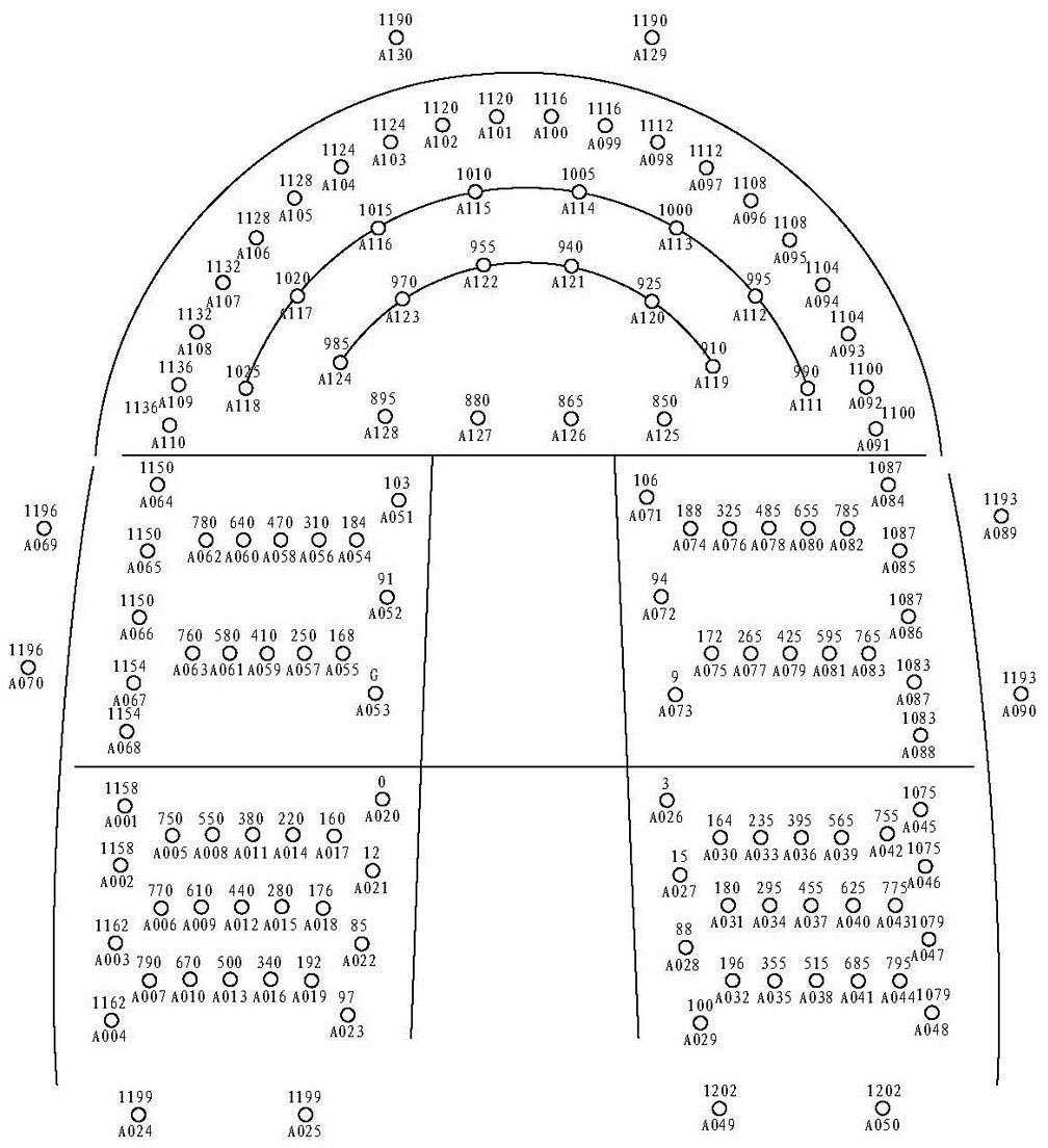 Tunneling electron detonator blasting construction method