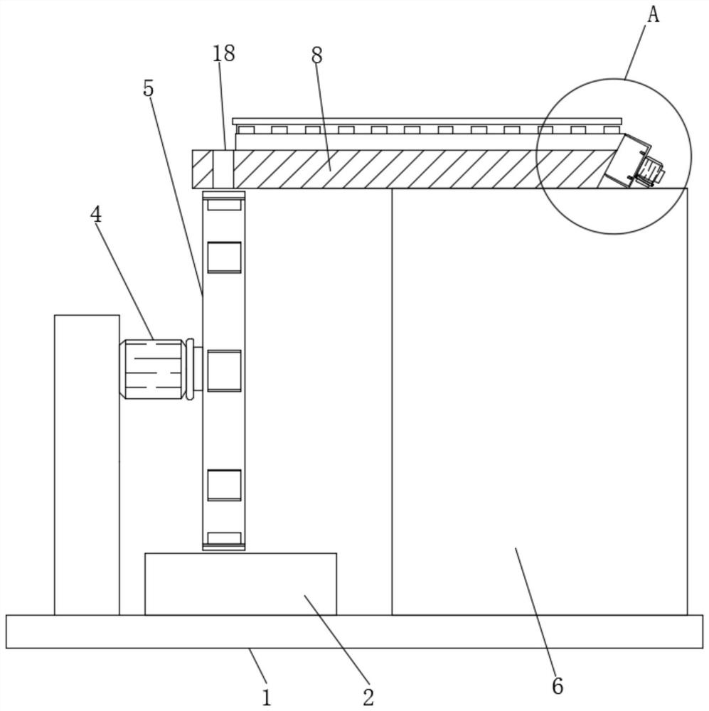 Disc transmission device with automatic binding machine for anastomat