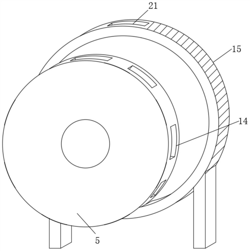 Disc transmission device with automatic binding machine for anastomat