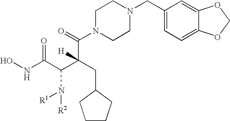 Carbamic acid compounds comprising a piperazine linkage as hdac inhibitors