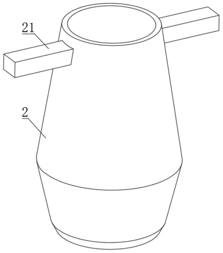 A kind of auxiliary device for pin welding of printed circuit board