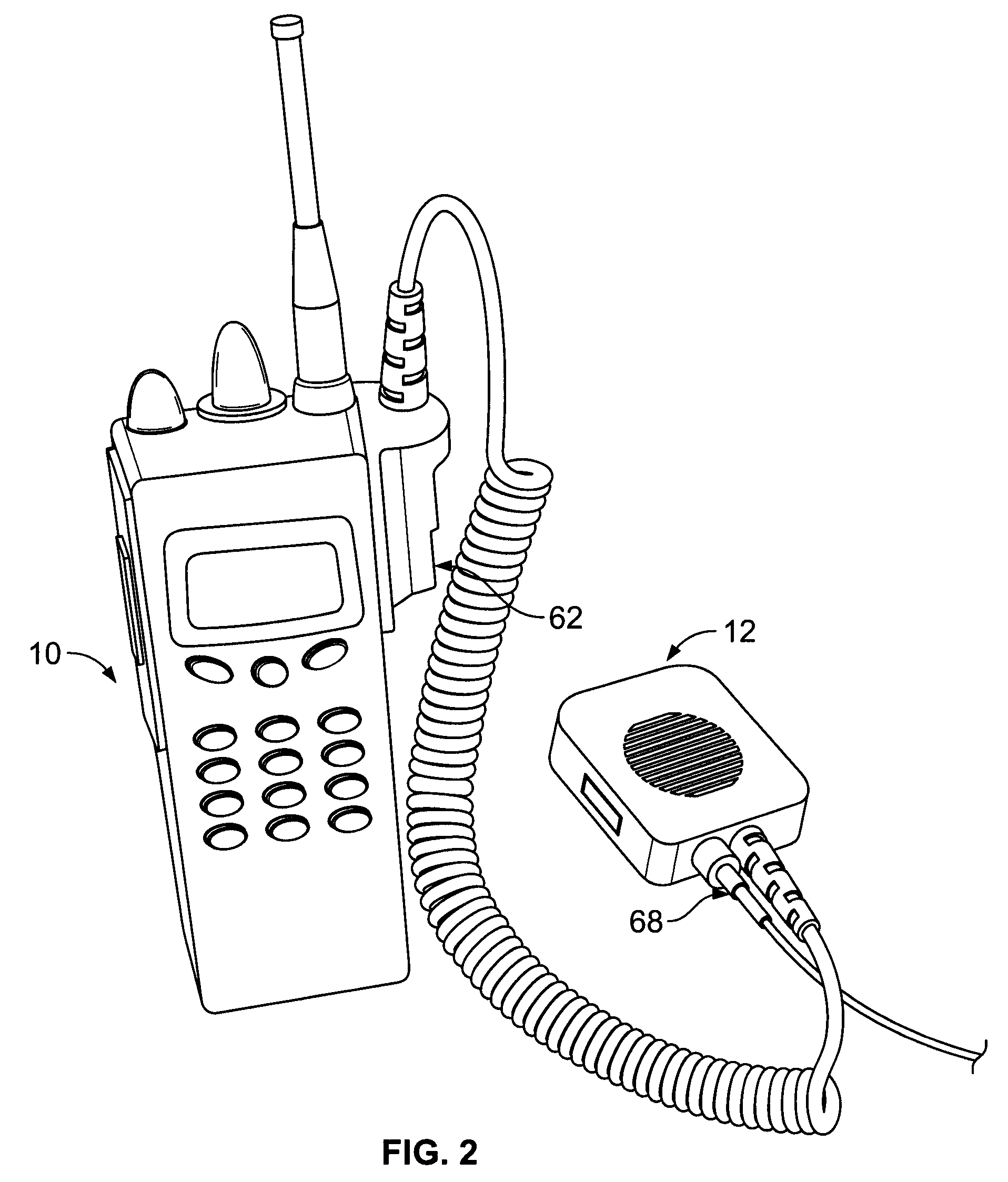 Method and apparatus to provide digital signaling without internal modification of analog FM transceiver