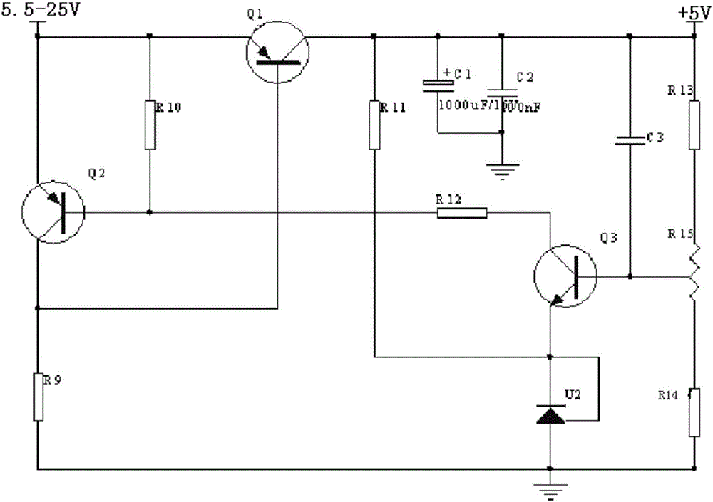 Linear DC regulated power supply capable of earth leakage protection