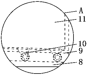 Sealing structure of curtain wall