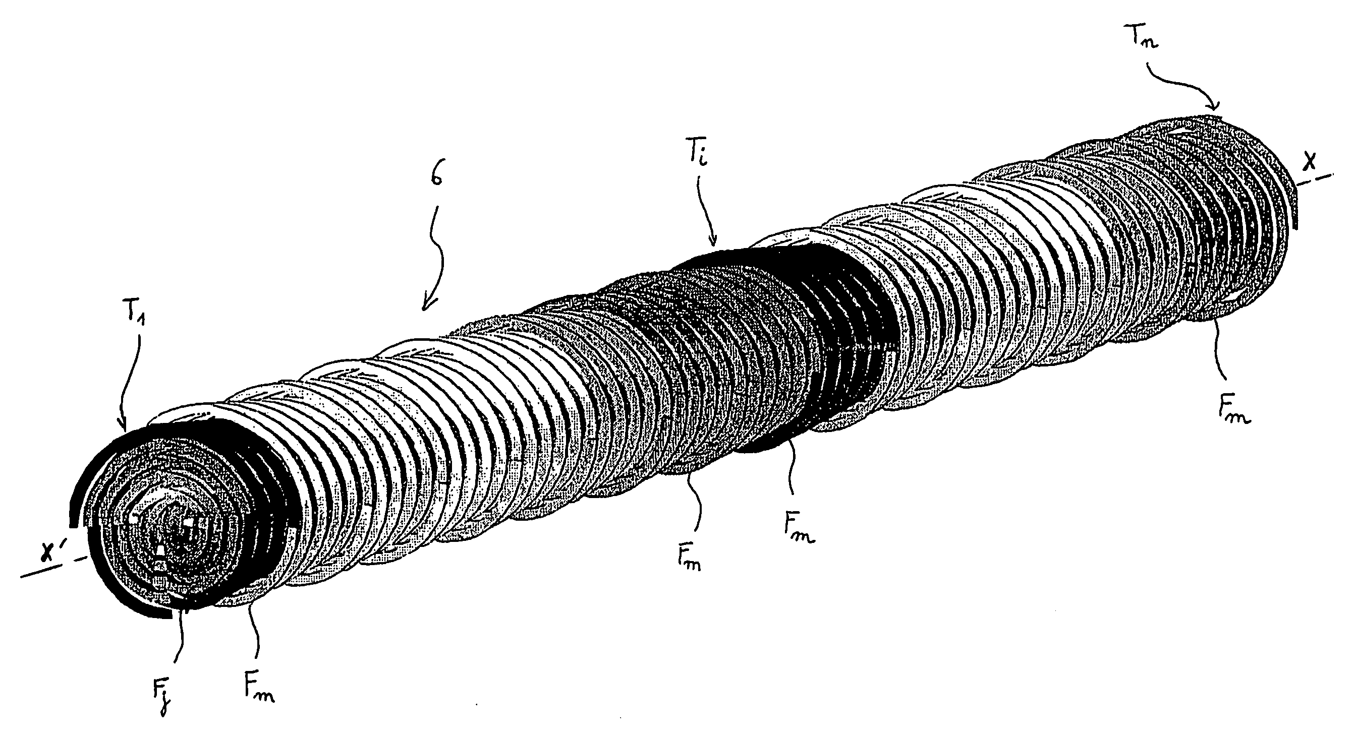 Extruded rubber profile, method for obtaining same and tire incorporating same