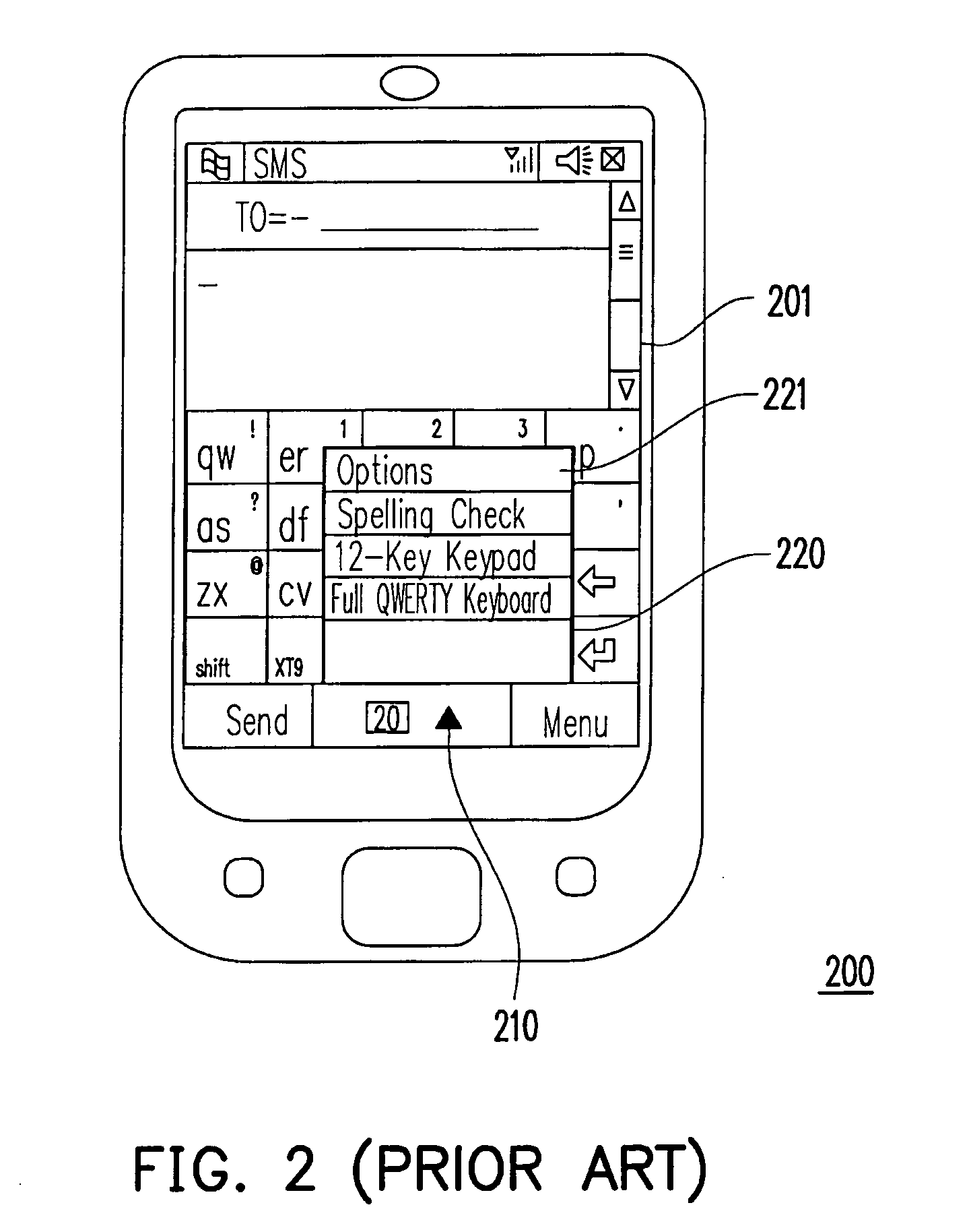 Method for operating software input panel