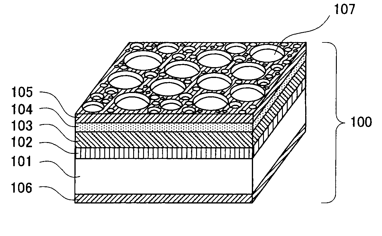 Semiconductor light-emitting device and process for production thereof