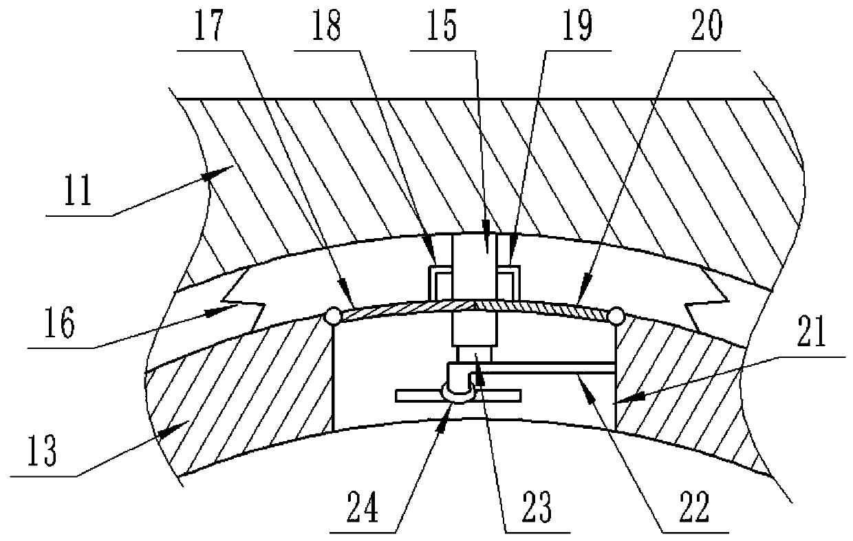 A fixing device for pre-branched cables