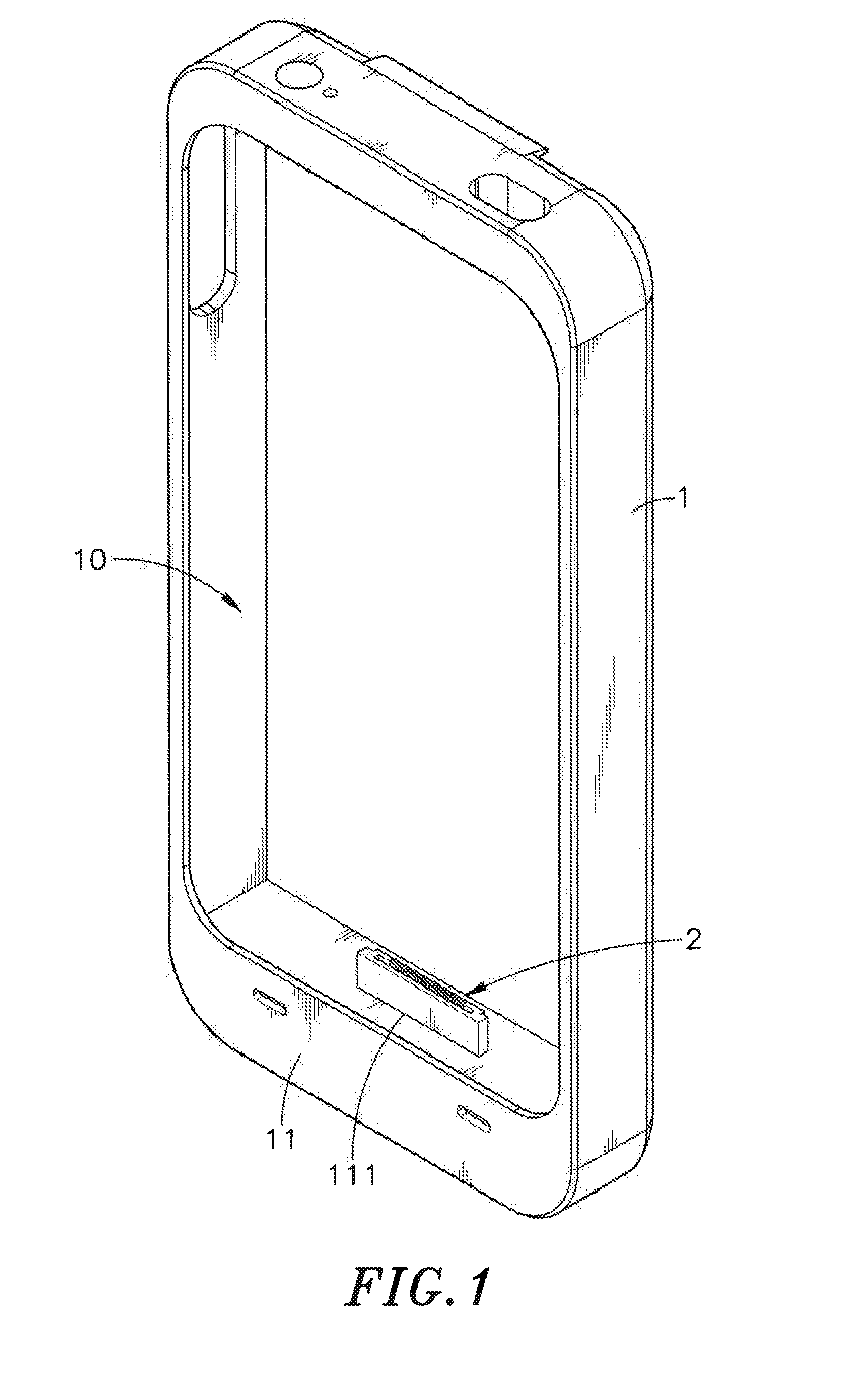 Auxiliary device for mobile electronic apparatus