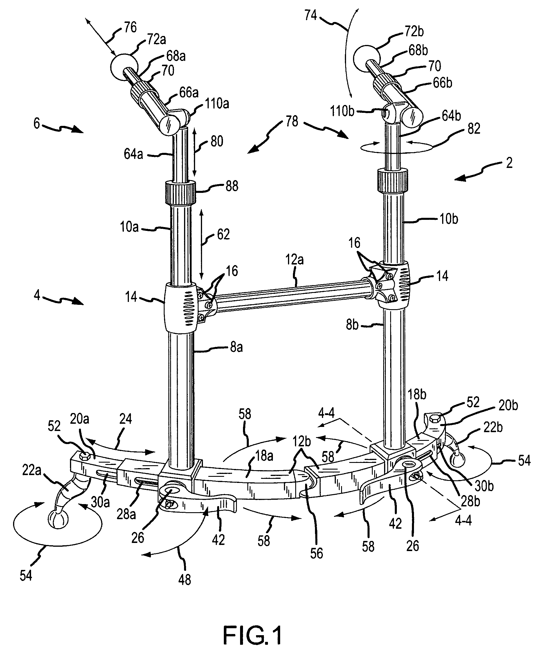 System for carrying articles at the front torso of a human being