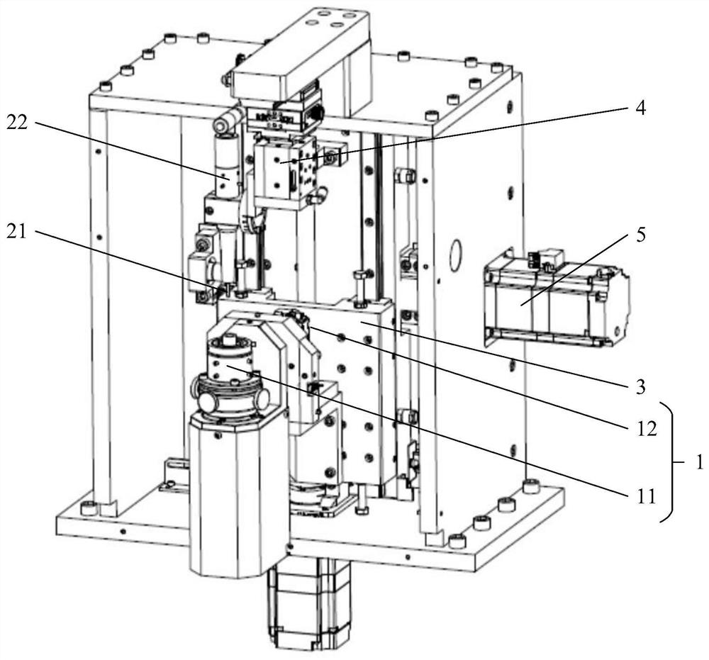 Constant pressure polishing device and constant pressure polishing method for aspheric optical element