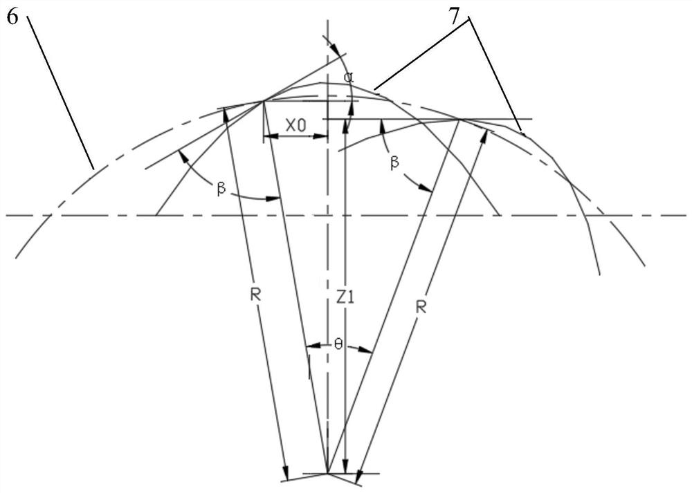 Constant pressure polishing device and constant pressure polishing method for aspheric optical element