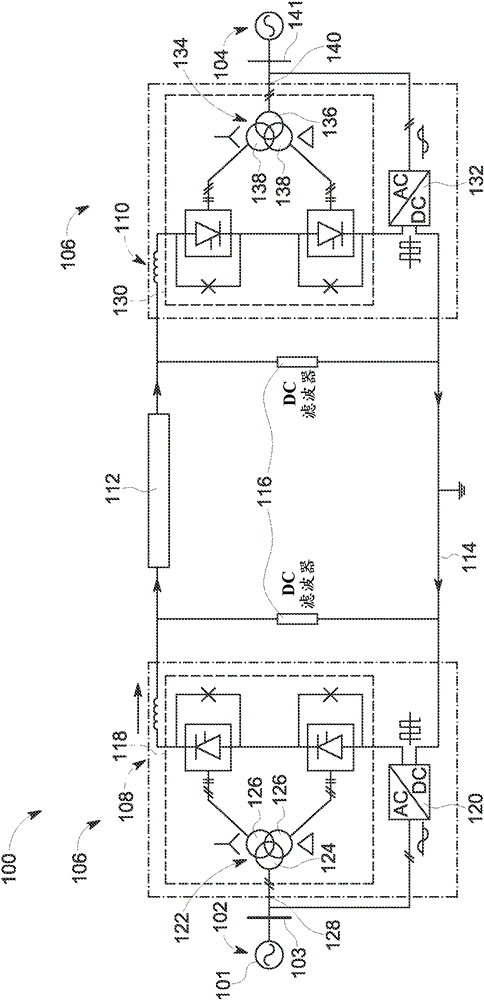 High voltage direct current (HVDC) converter system and method of operating the same