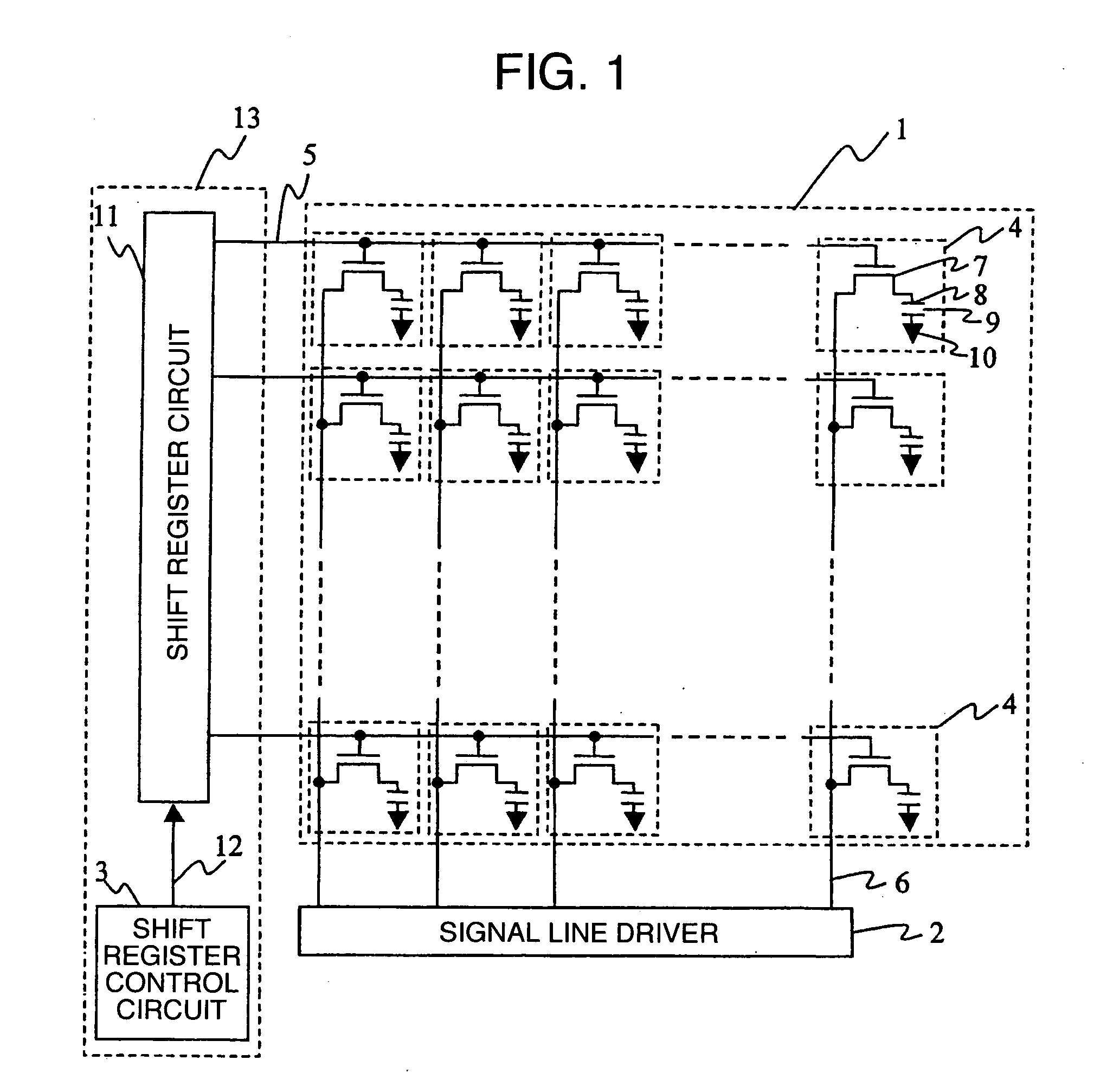 Shift register circuit and display apparatus using the same