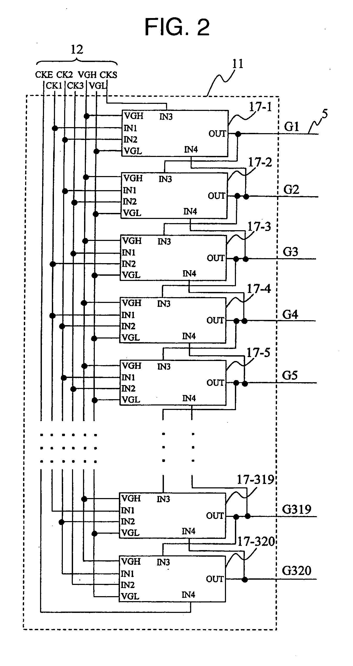 Shift register circuit and display apparatus using the same